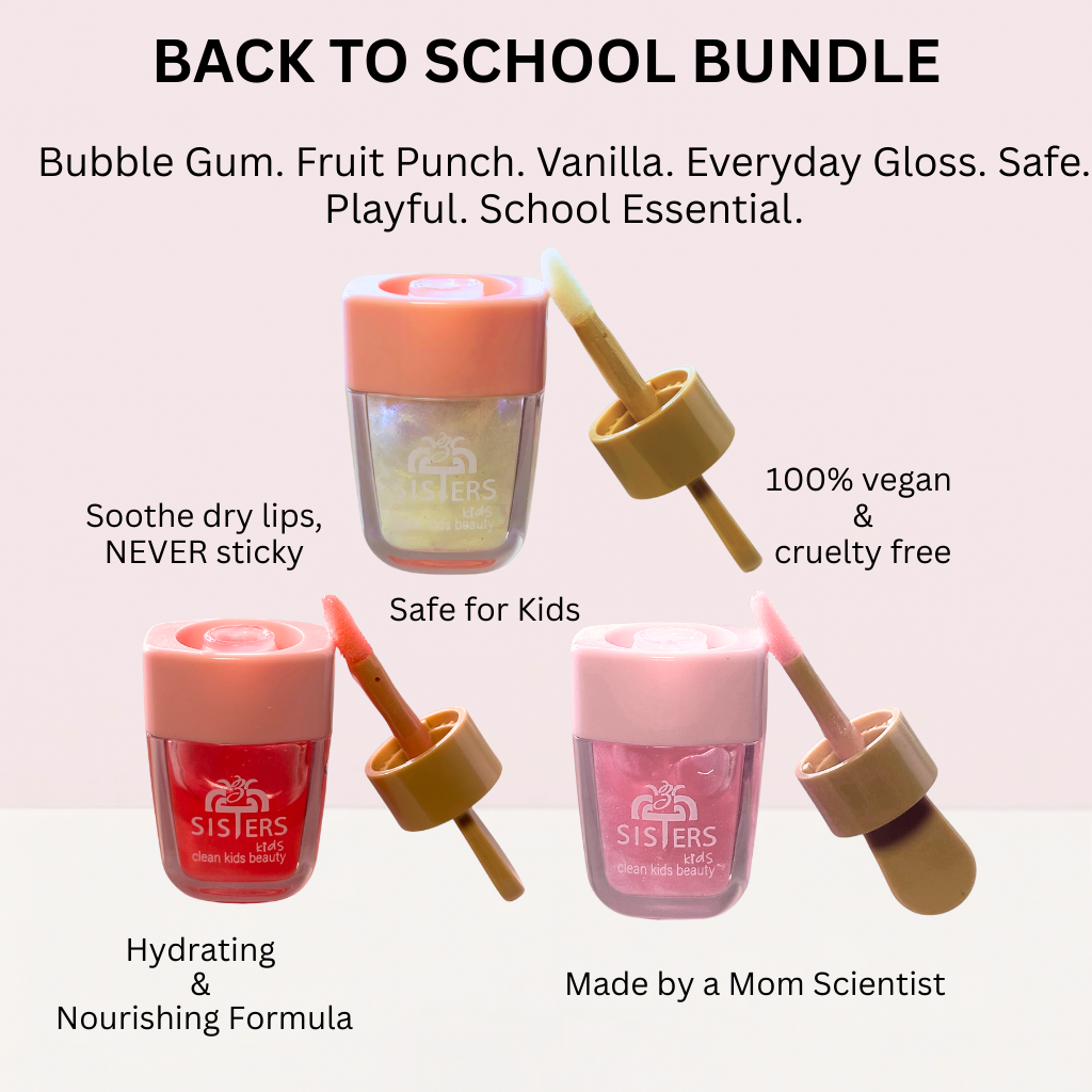 3 Sisters Kids Products | Vegan Lip Gloss and Clean Beauty for Kids